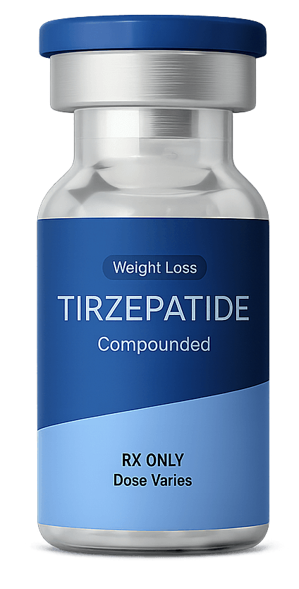Compounded Tirzepatide vial